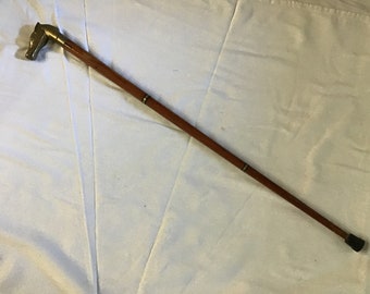 Vintage Horse Head Cane, Walking Stick, Walking Aid, Equestrian Enthusiast, Vintage Decor,