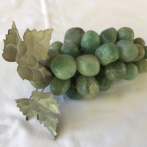 Marble Grapes, Faux Green Grapes, Kitchen, Dining Room, Coffee Table, Bar, Wine Decor