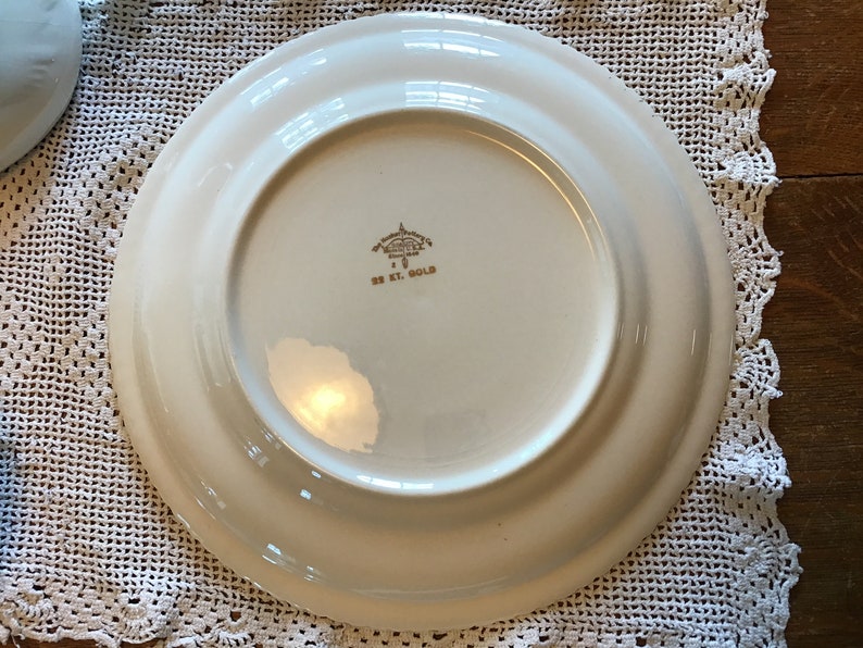 Harker Pottery Co Cake Plate - Thumbnail 3