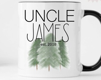 Brother Christmas Gift | New Uncle | Brother Mug | Uncle Mug | Best Uncle | Pregnancy Reveal to Brother | Uncle Gift Idea | Reveal Mug To