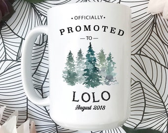 Promoted to Lolo Mug | Father's Day Mug | Filipino Grandpa Mug | Lolo Gift | Gift for Lolo | Gift for Grandpa | Gift for Papa | Gift for Dad