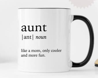 New Aunt Gifts | Aunt Quotes | New Aunt Gift | Aunt Coffee Mug | Aunt Birthday Gift | Promoted to Aunt | Only the Best Sisters |Special Aunt