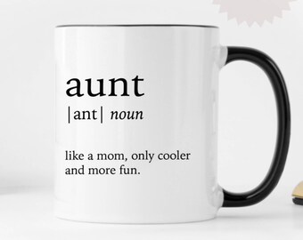 New Aunt Gifts | Aunt Quotes | New Aunt Gift | Aunt Coffee Mug | Aunt Birthday Gift | Promoted to Aunt | Only the Best Sisters |Special Aunt