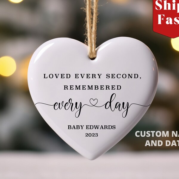 Baby Loss Ornament Etsy