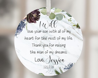 mother of the groom keepsake