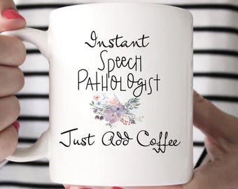 Speech Therapy Mug | SLP | SLP Gift | Speech Therapy Gifts | Speech Pathology | SLP Gifts | Speech Pathologist | Funny Speech Therapy Gift