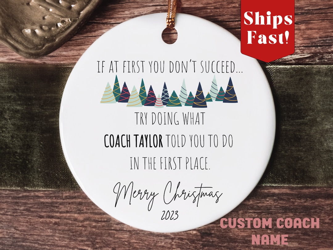 Coach Ornament, Coaches Gift, Coach's Christmas Ornament, Assistant Coach Gifts, Volleyball ...