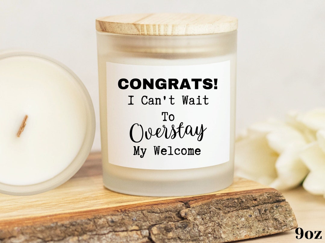 Housewarming Candle, Best Friend First Home Gift, Family House Warming Gifts, Funny New