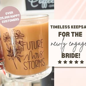 Future mr mrs mug for Future Mrs Gift for Engagement Gift Mug Custom Engagement Mug for Newly Engaged best friend gift for best friend