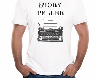 Writer Shirt, Custom Writer Gift, Gift for Writer, Story Teller, Unisex TShirt, Novelist Gift, Writer Christmas Gift, Novelist Shirt, Author