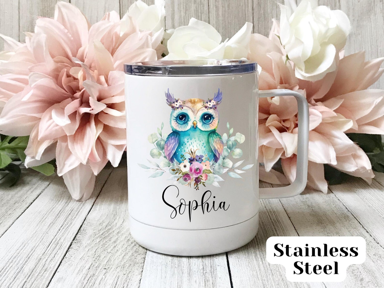 Owl Coffee Mug Owl Gifts Owl Mug for Women Owl Lover Gift Etsy