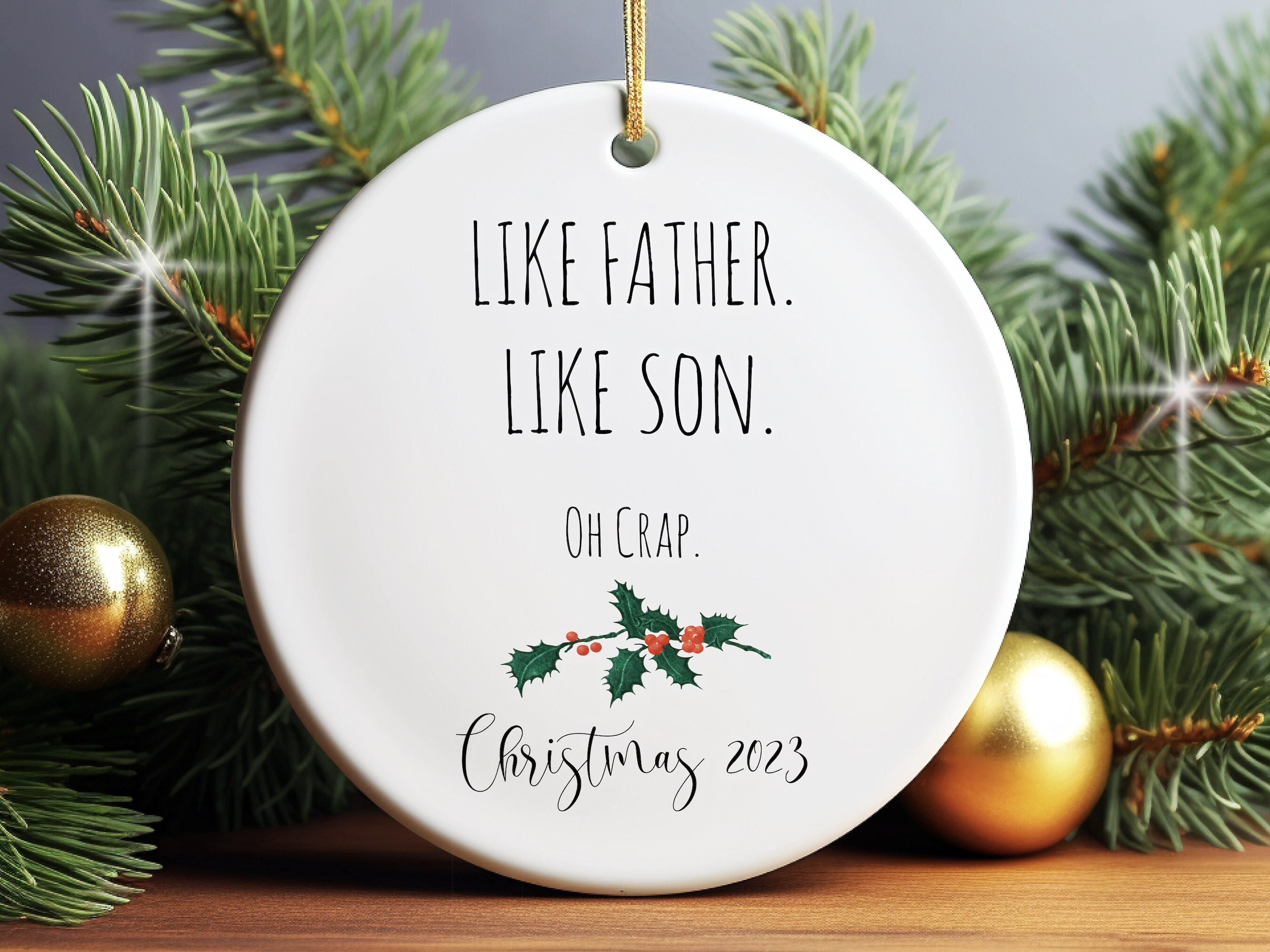 Father hotsell son ornaments