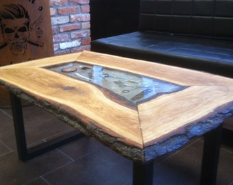 Mesas de centro/mesas auxiliares, personalizadas en ResinArt, según tus ideas e ideas.