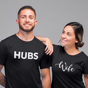 Matching Husband and Wife Tshirts Matching Couples Shirts - Etsy UK