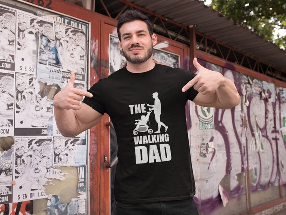 Mens The Walking Dad T-Shirt: Best Gift For Father's Day Mens The Walking Dad T-Shirt: Best Gift For Father's Day