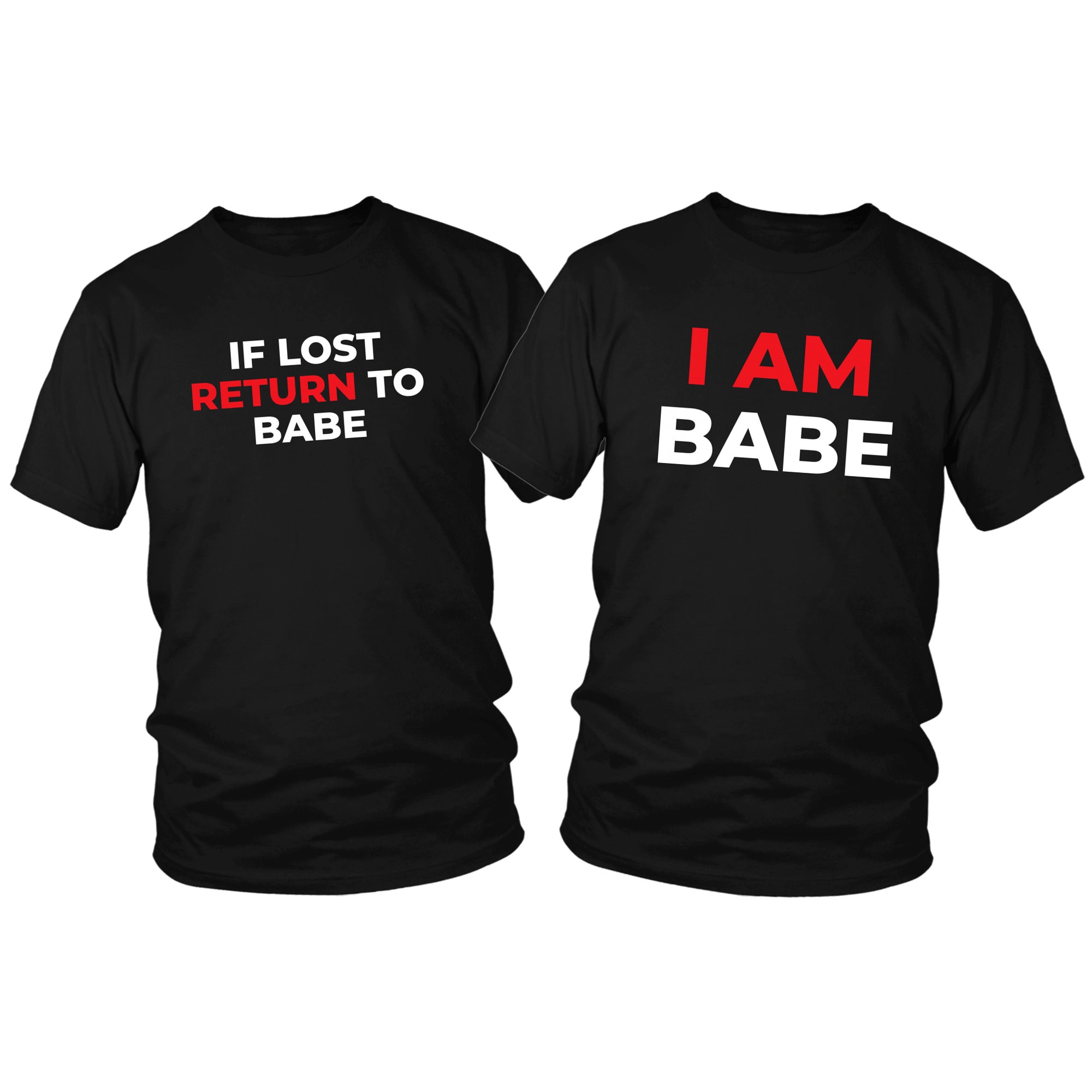 Boyfriend and Girlfriend Funny Matching Shirts Matching Etsy
