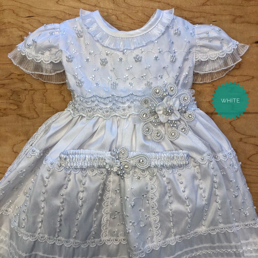 Baby Girl Dress/ Christening Dress/ Baptism Dress - Etsy