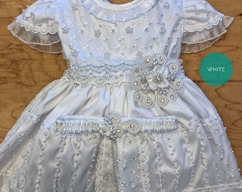 Baby Girl Dress/ Christening Dress/ Baptism Dress