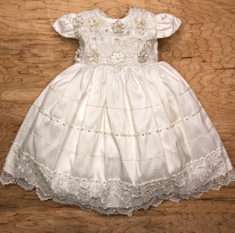 Baby Girl Dress/ Baptism Dress/ Christening Dress/ Special Etsy