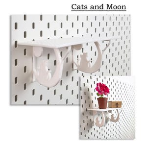 3 Shelf Designs/IKEA SKADIS. Shelf, Storage, Large Size.