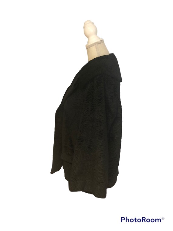 Vintage Borre Styled by Fairmoor Faux Black Persi… - image 3