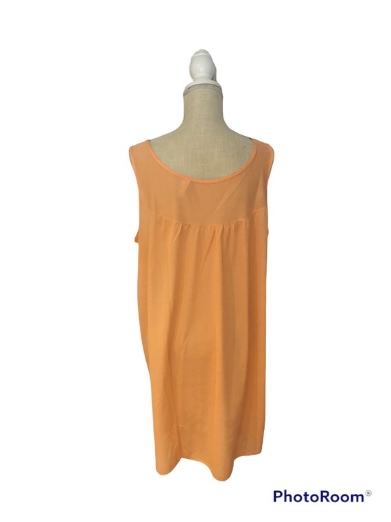 Vintage Beau-Trix 1970's Peachy Sherbert Orange N… - image 4