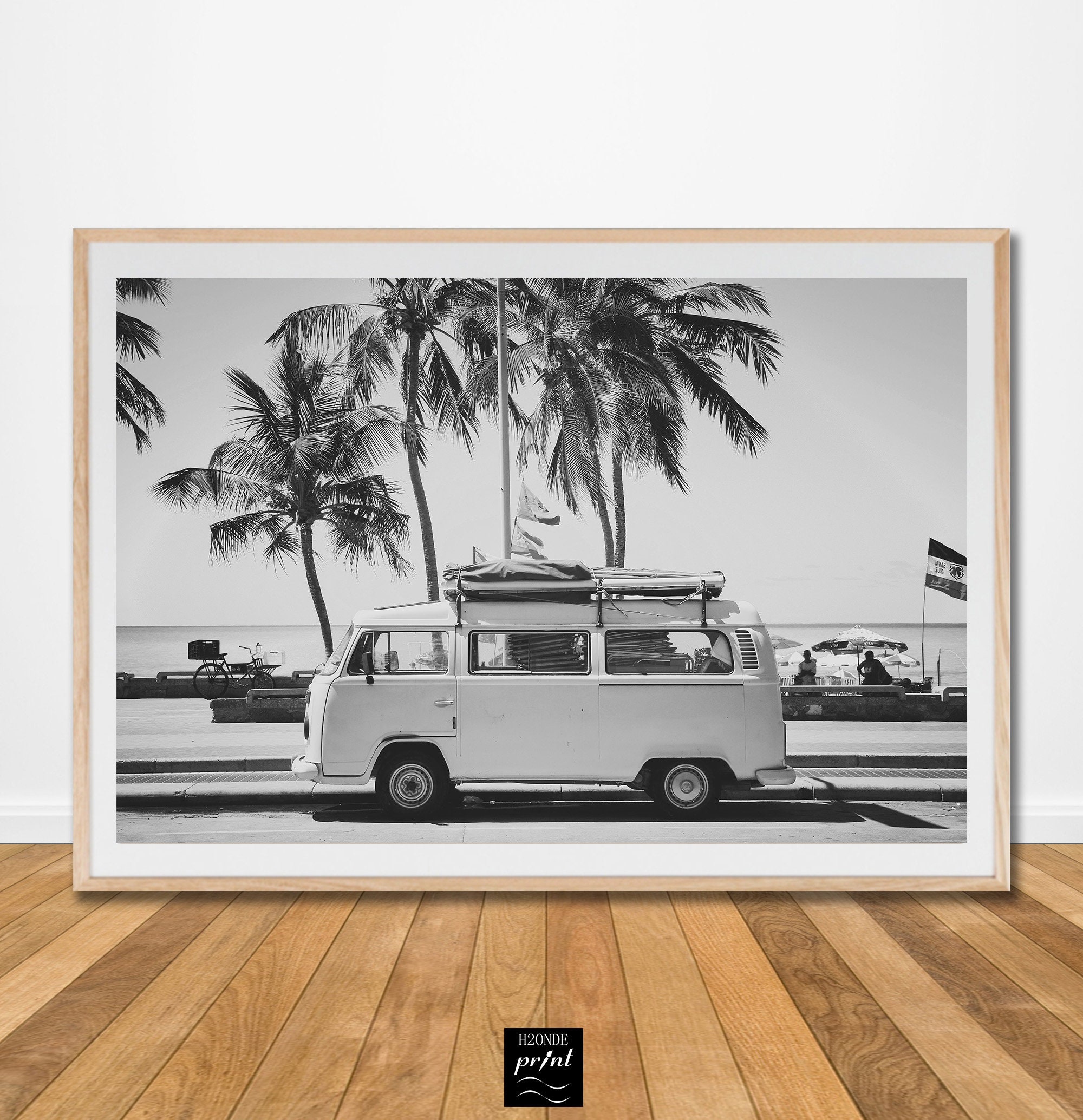 Volkswagen VW Van Camper Car Giant Wall Art Poster Print 