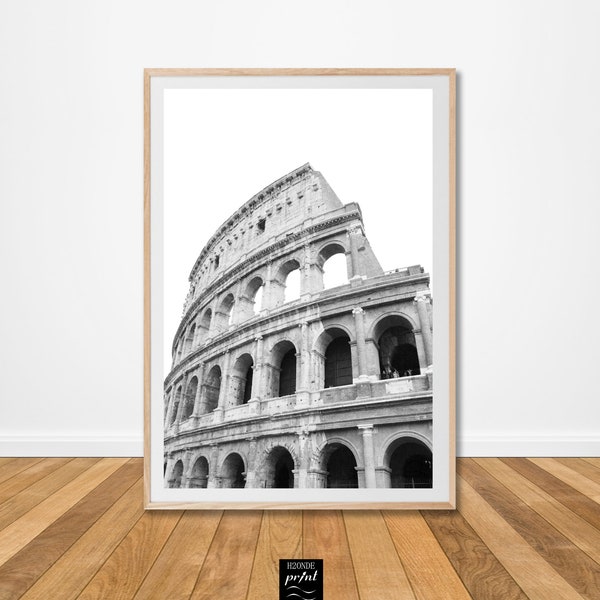 Rome View Poster - Etsy