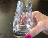 Vintage Waterford Lismore Hurricane Votive Candle Holder, Waterford Lismore Crystal Candle Holder, Waterford Lismoe Hurricane