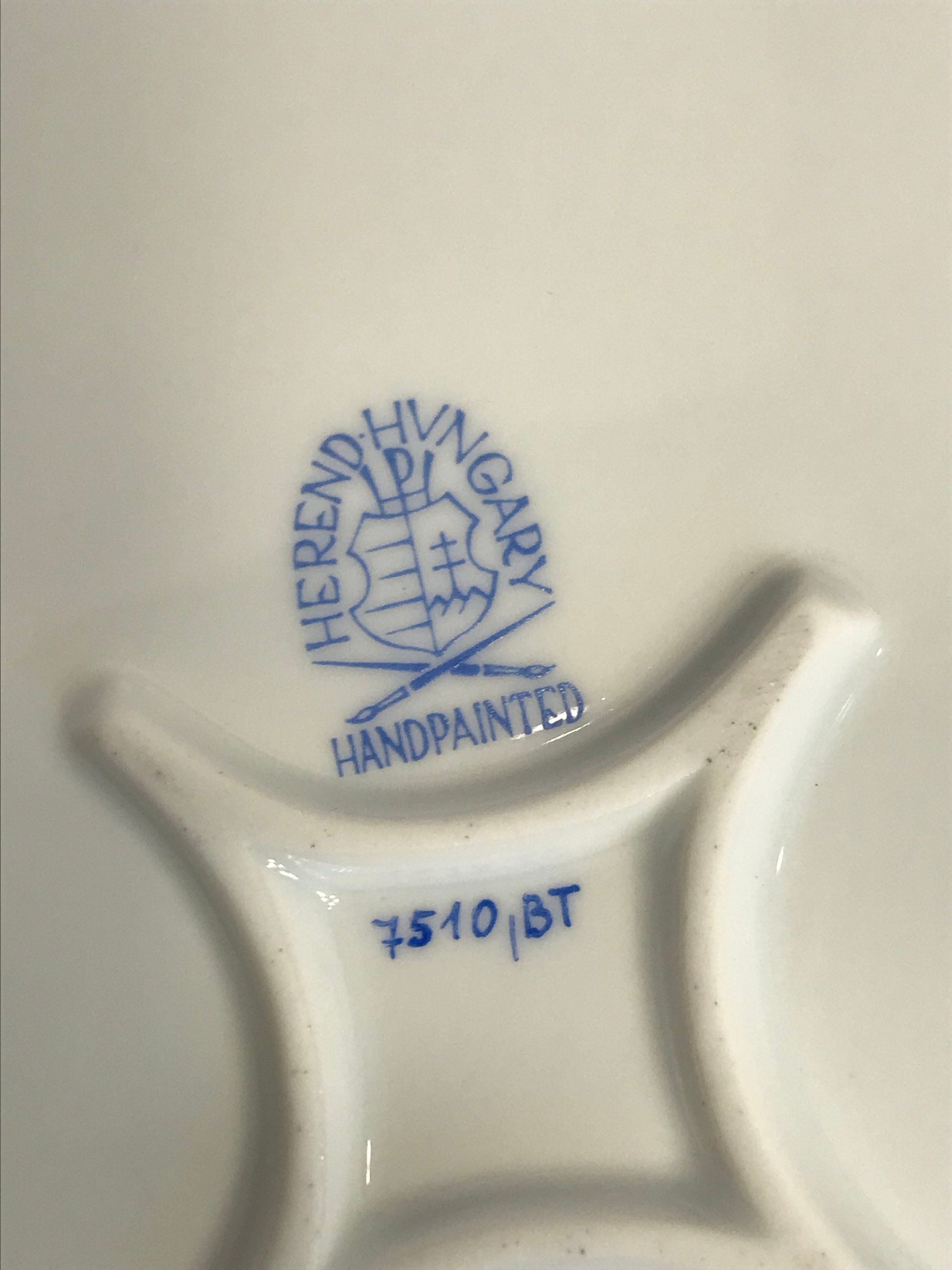 ☆透かしデザインが可愛い☆】Herend Hvngary 俗っぽい ヘレンド