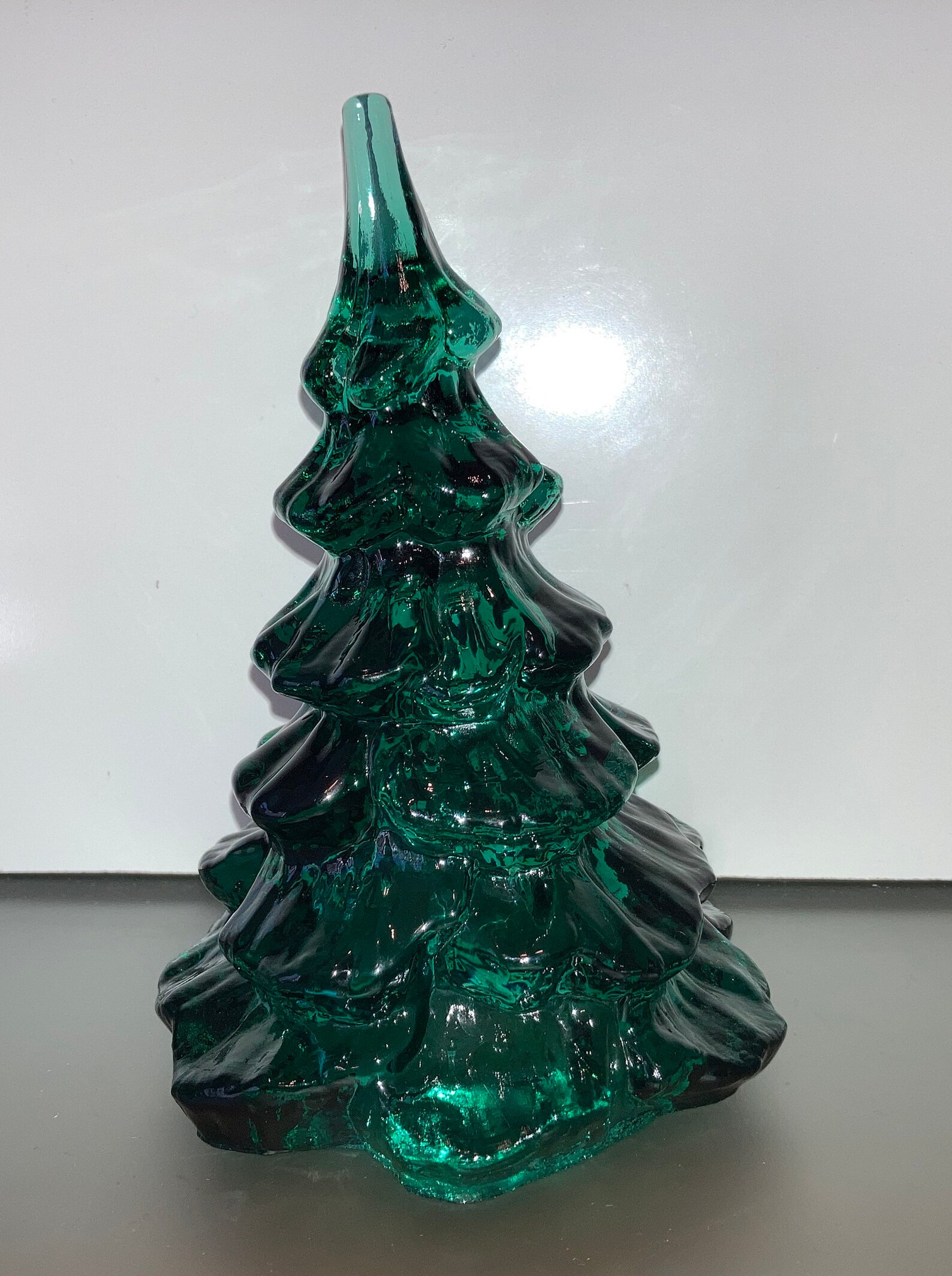 Fenton Green 6 Christmas Tree Vintage Fenton Emerald Etsy
