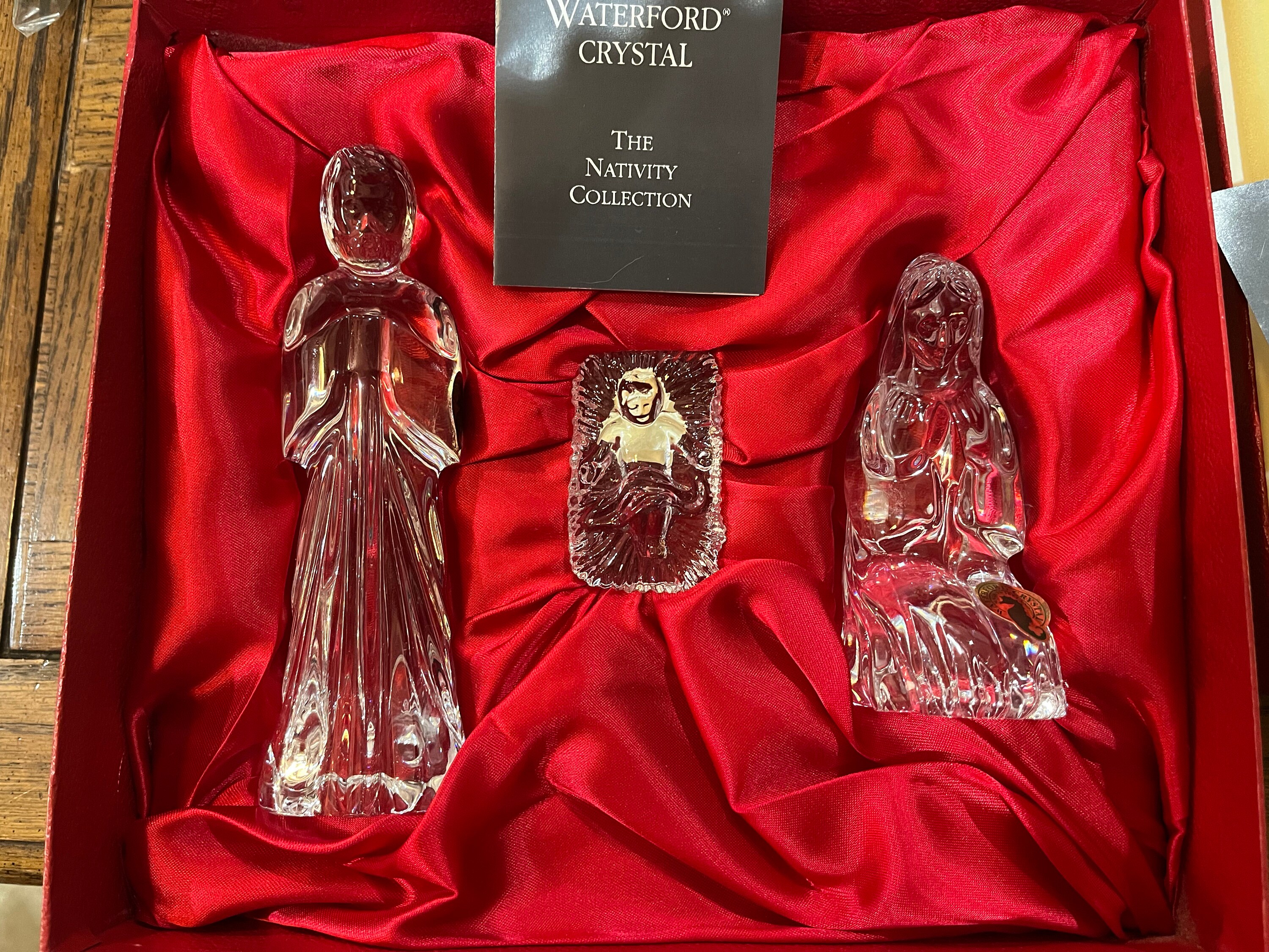 ウォーターフォードクリスタル　Nativity collection Waterford Crystal The Nativity Collection