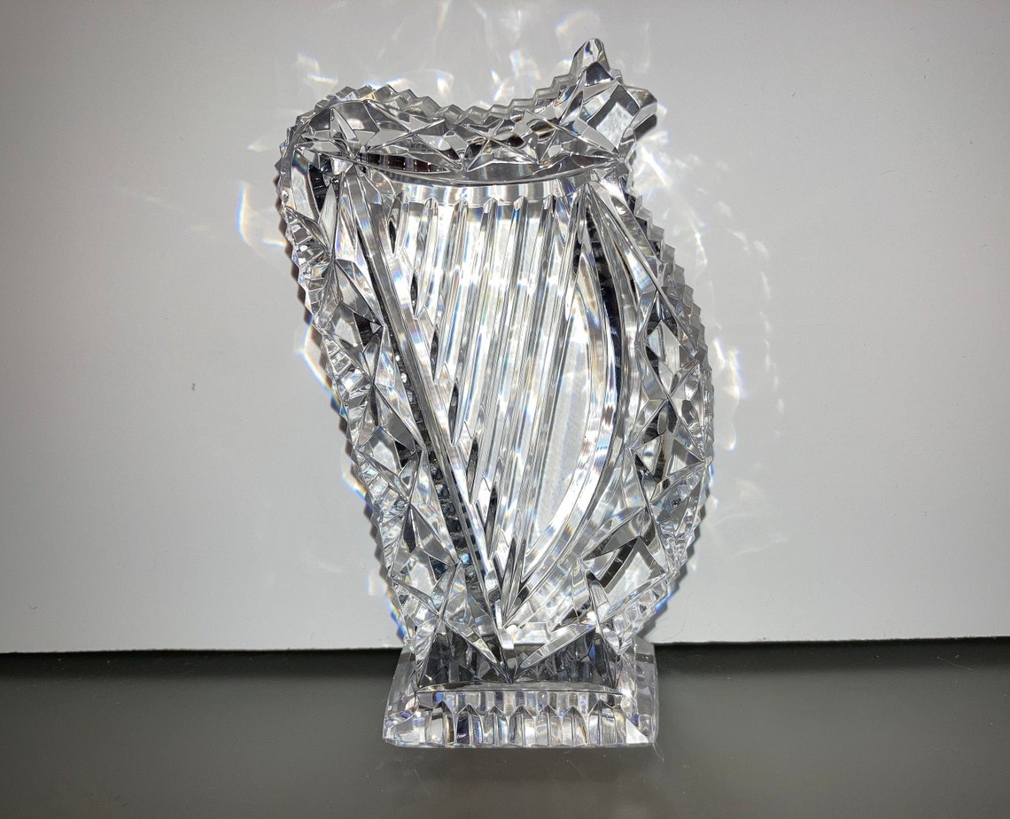 Waterford 5 Crystal Harp Waterford Lead Crystal Harp Etsy