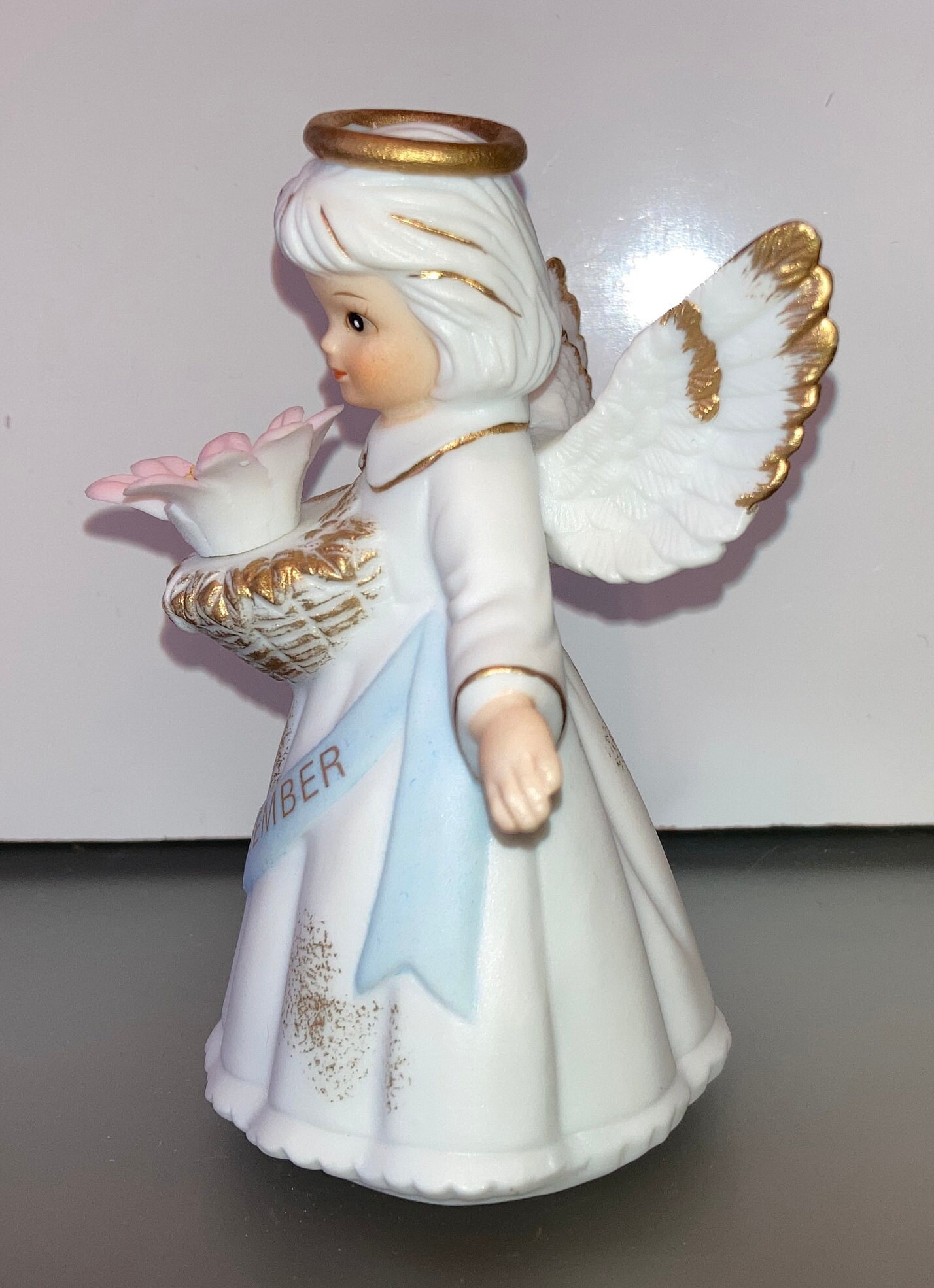 Vintage Japan September Angel, Vintage Porcelain Lefton September