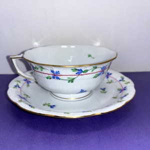 Herend Tea Cup and Saucer - Etsy