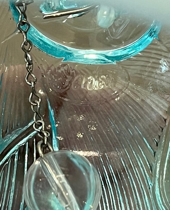 ヴィンテージ フェントン リリー オブ ザ バレー ブルー オパール