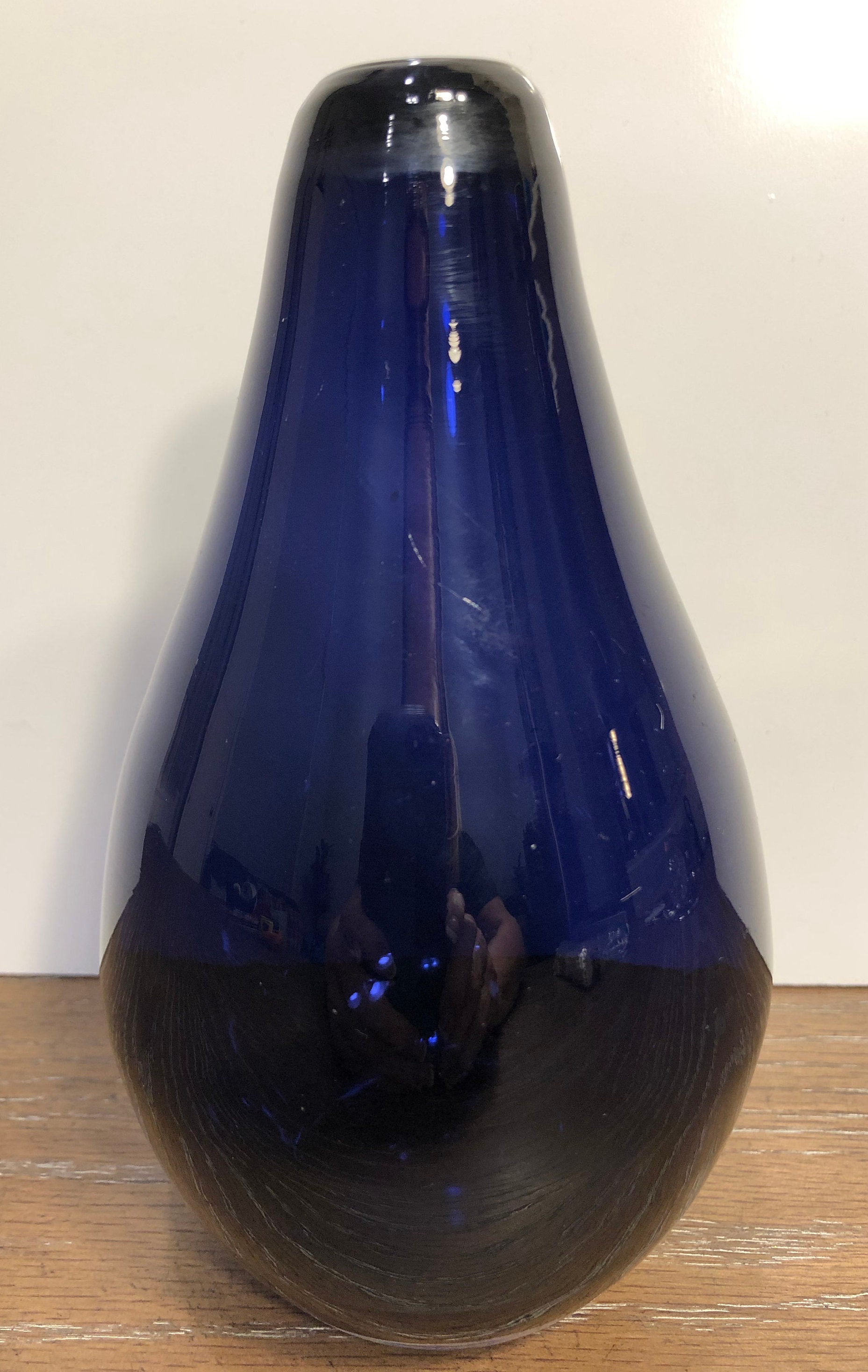 Vintage Art Glass Purple Vase Art Glass Purple Bud Vase Etsy