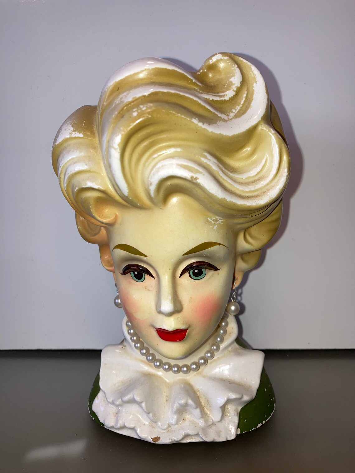 Vintage Rubens Lady Head Vase Rubens Original 4123 Head Vase Etsy UK