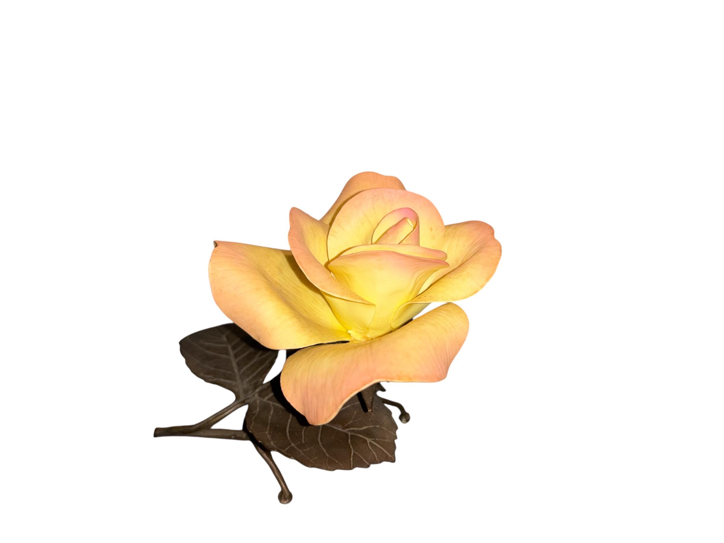 Boehm Rose Figurine - Etsy