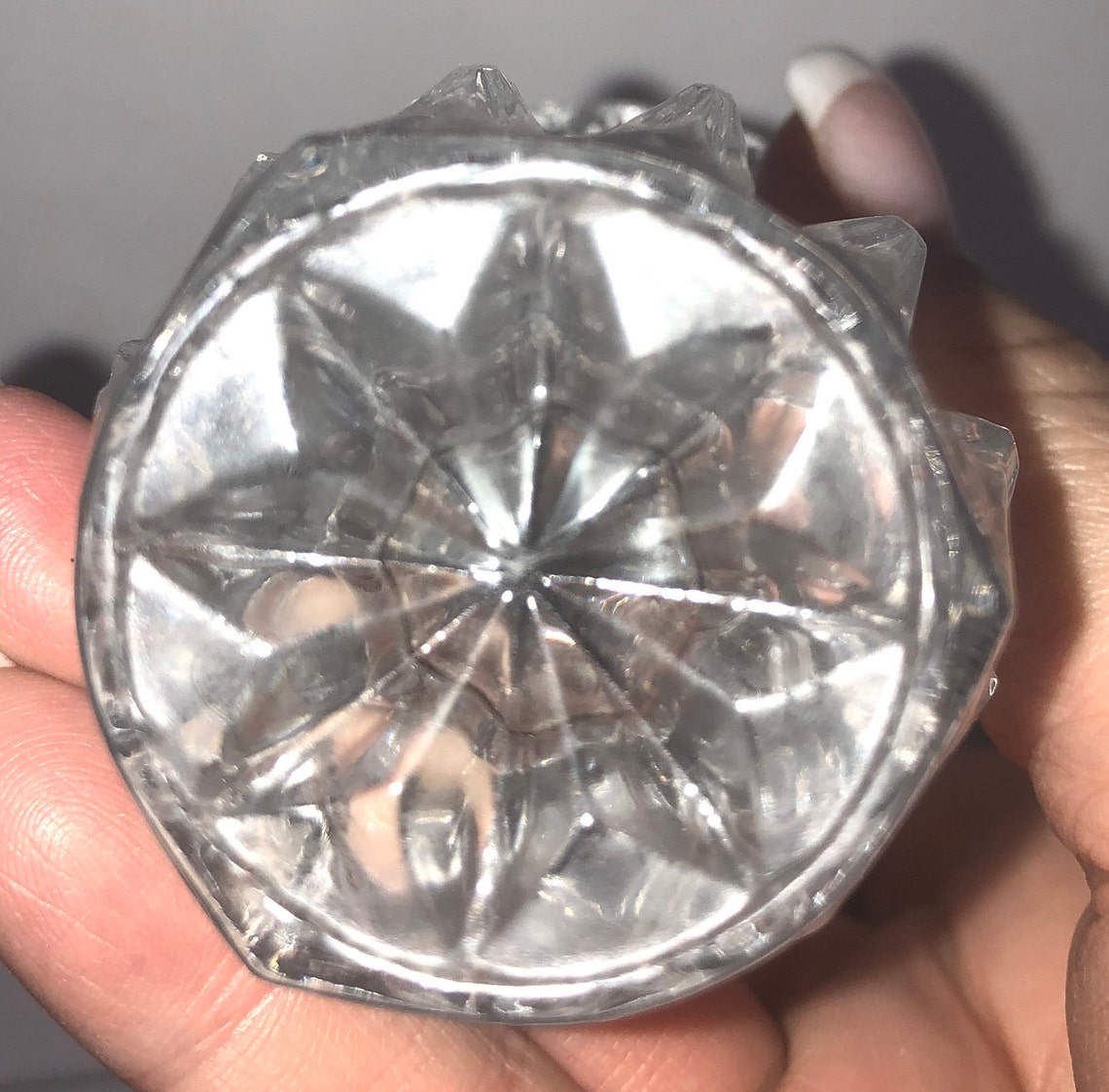 Cut Glass Toothpick Holder Vintage Cut Glass Toothpick Etsy