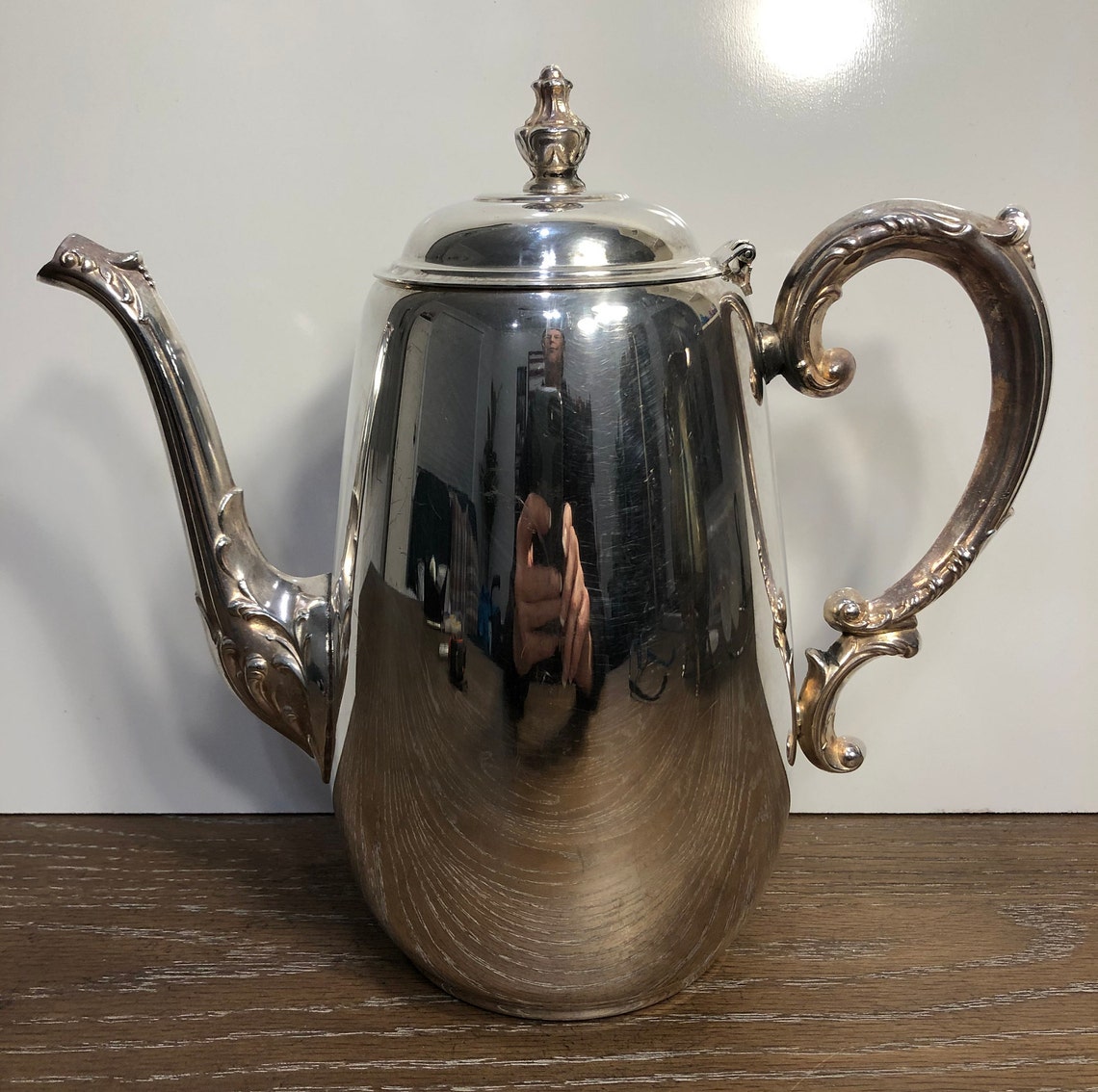 Vintage Wm Rogers Silver Plated Tea Pot Vintage Tea Pot Etsy
