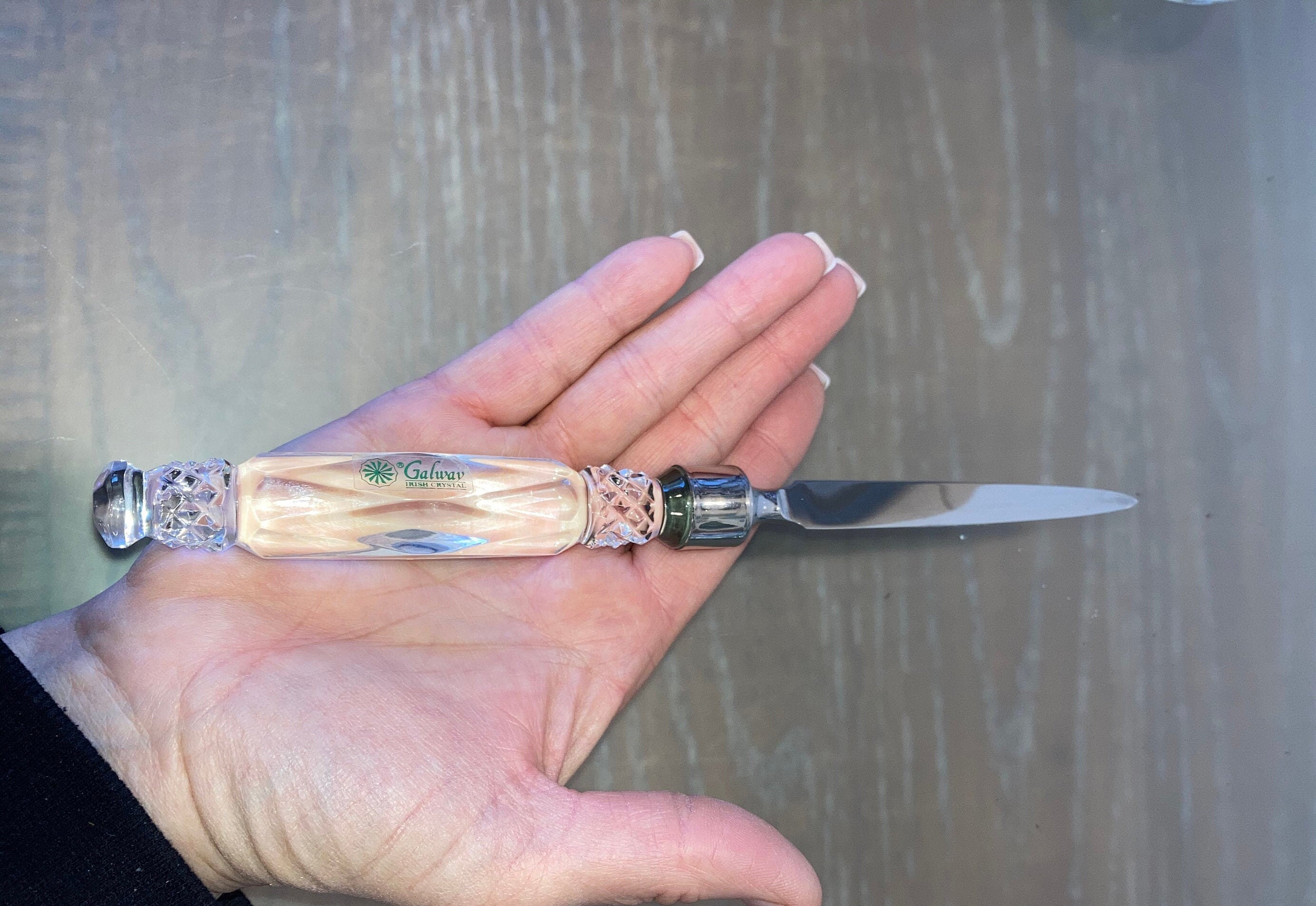 Galway Crystal Letter Opener Irish Crystal Letter Opener 9 Etsy