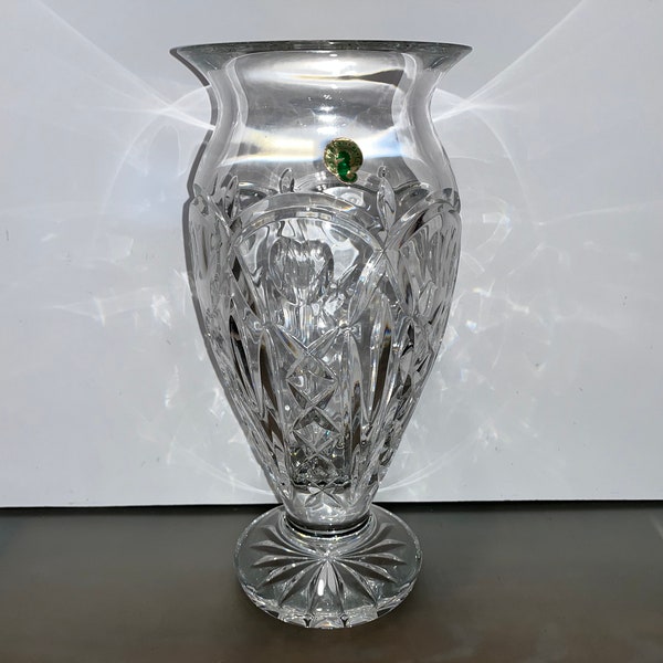 Waterford 12" Tom Brennan Vase, Waterford 12" Hugs and Kisses Vase, Waterford 12" Stunning Footed Vase, Waterford Large Vase, Good