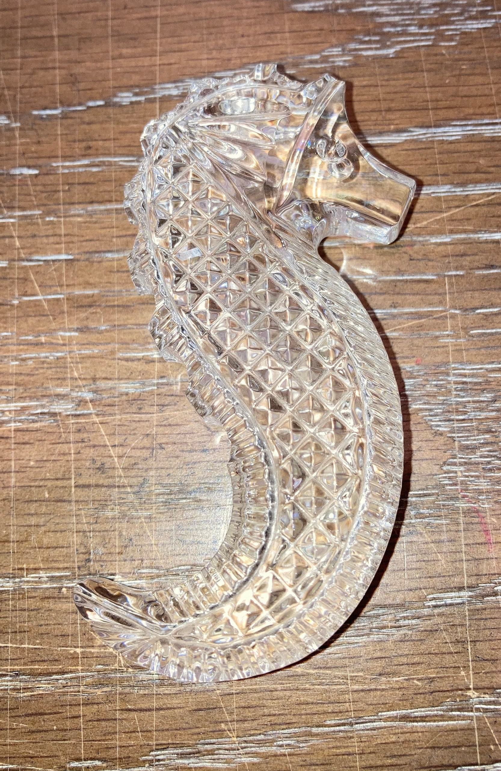 Waterford Society 2004 Seahorse, Waterford Seahorse Paper Weight