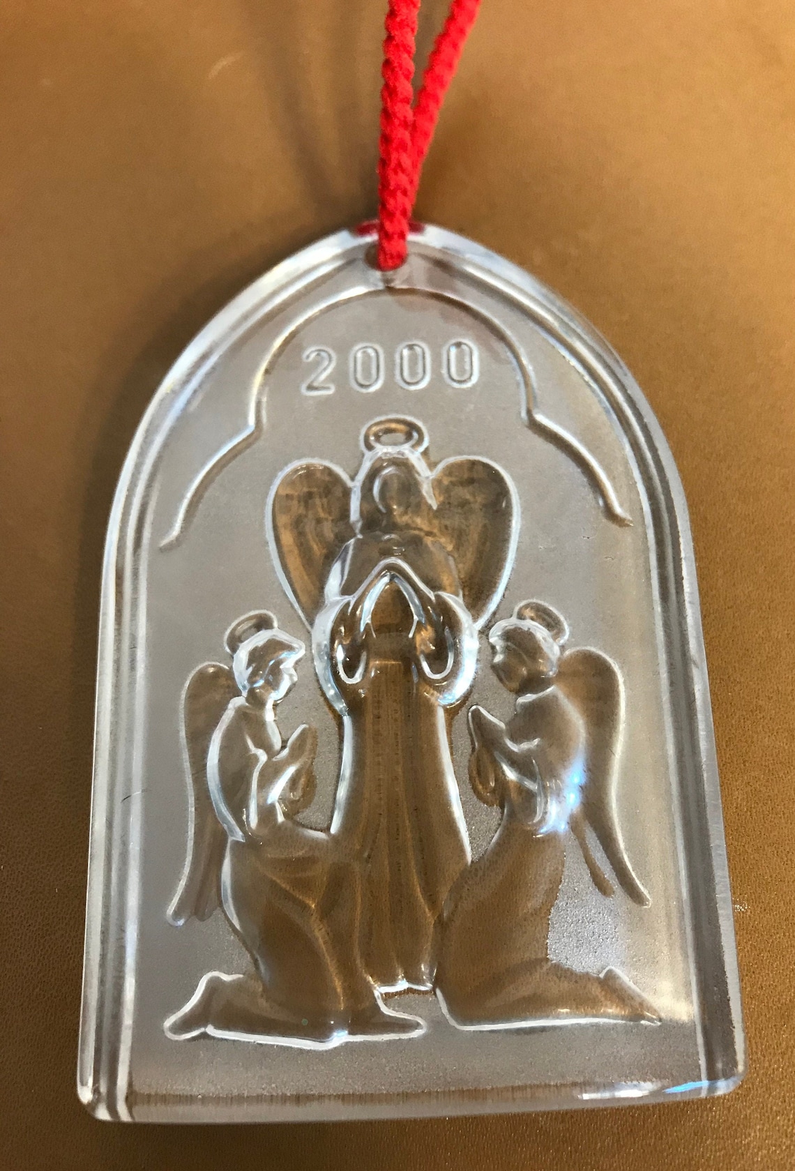 Vintage Waterford Crystal Christmas 2000 Ornament Waterford Etsy