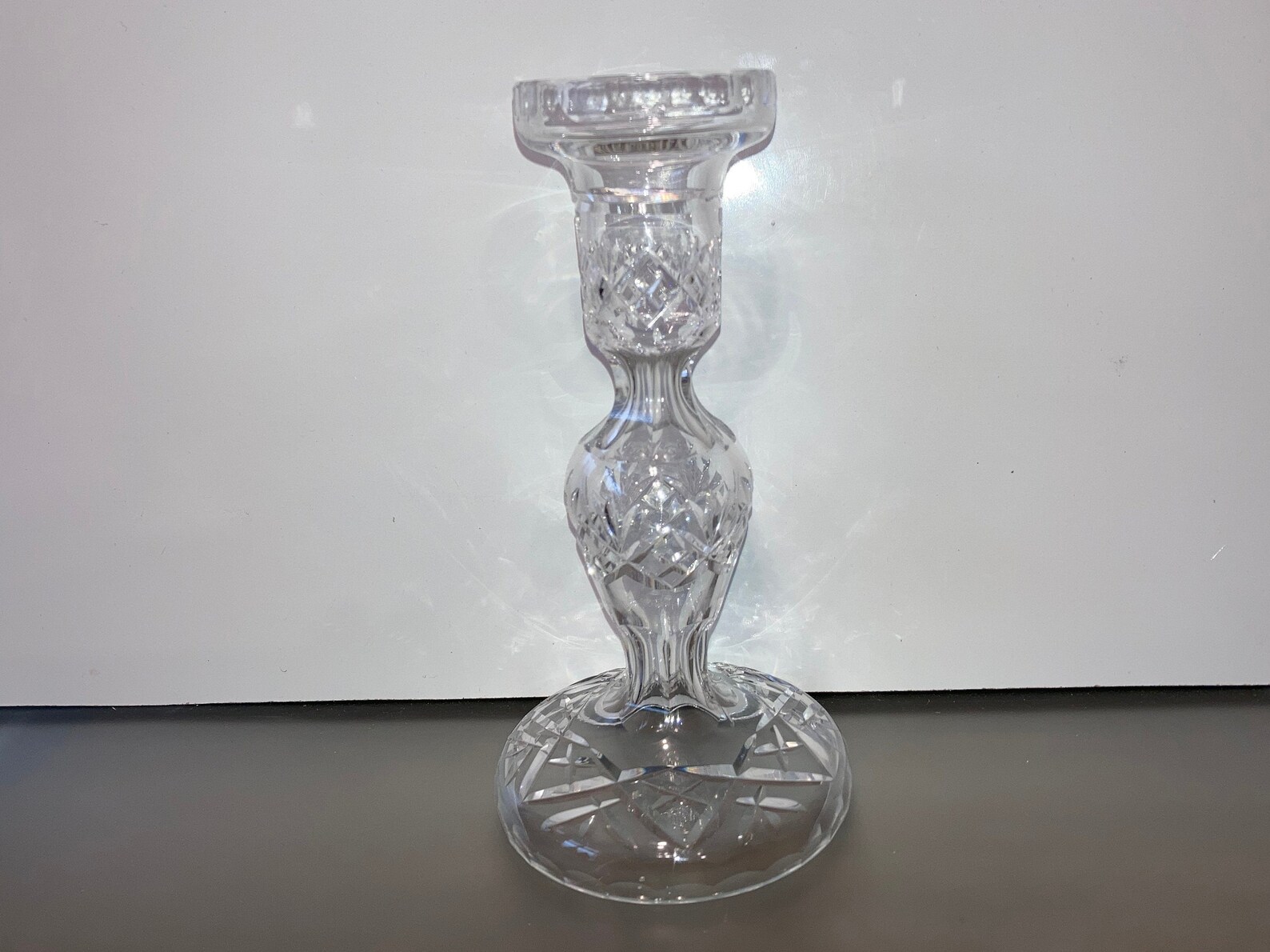 Retired Waterford Bethany 7 1/2 Candlestick Crystal Etsy