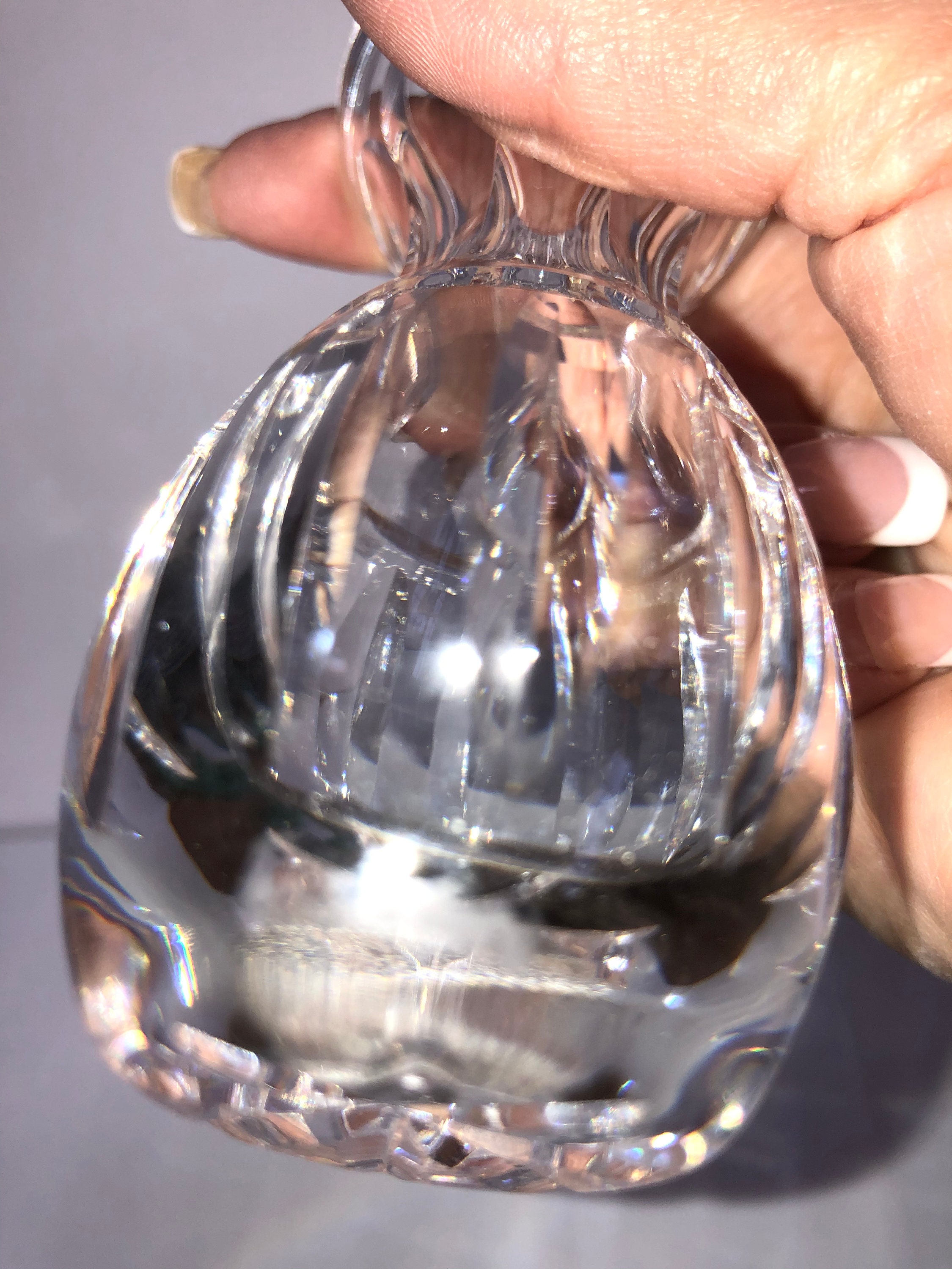 Waterford Crystal Times Square Flower Vase, Waterford Bud Vase 4" Tall ...