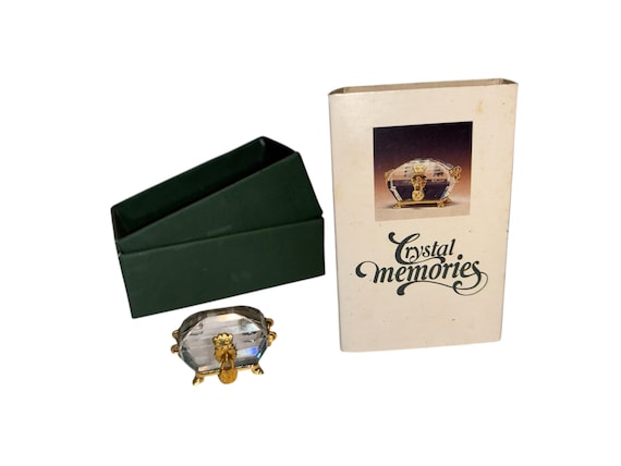 Swarovski Crystal Memories Treasure Chest, Swarovski Crystal Gold