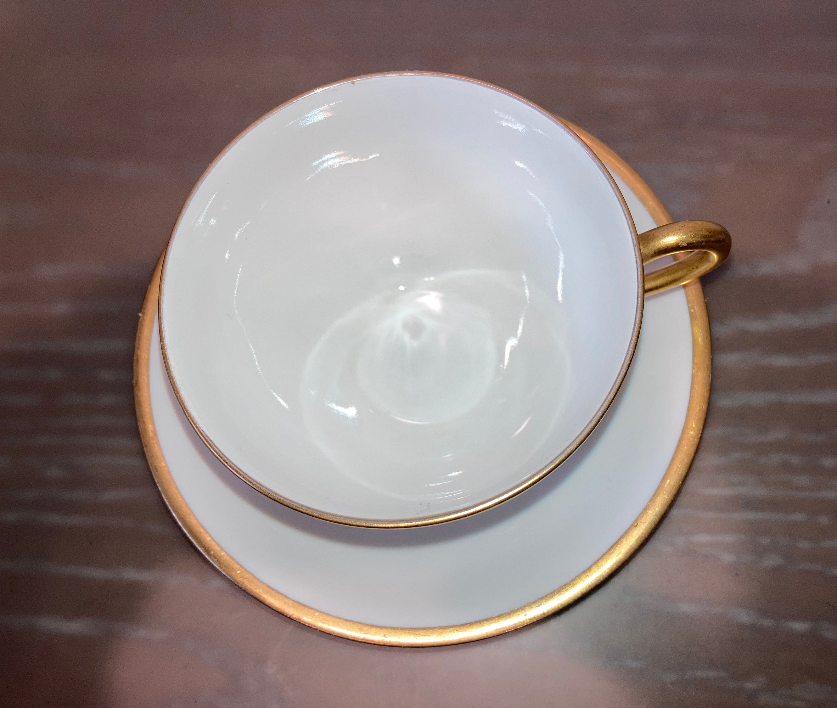 レビュー高評価の商品!の商品をすべて Tea France JP Vintage Up, Cup Trim Gold White French Vintage 洋画・外国映画