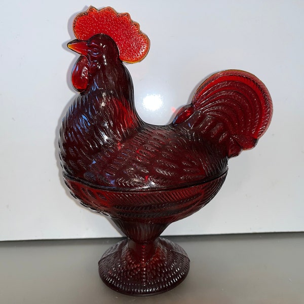 Chicken Candy Dish Etsy